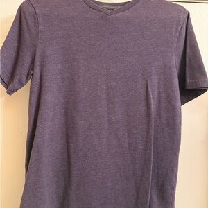 Mossimo Supply Co. Heathered Purple Short Sleeve Tee
